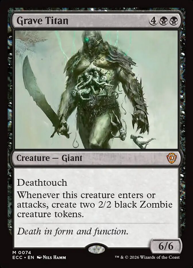 Grave Titan, Lorwyn Eclipsed Commander · 0074