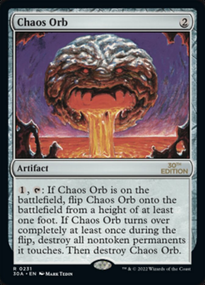 Chaos Orb, 30th Anniversary Edition · 231/594