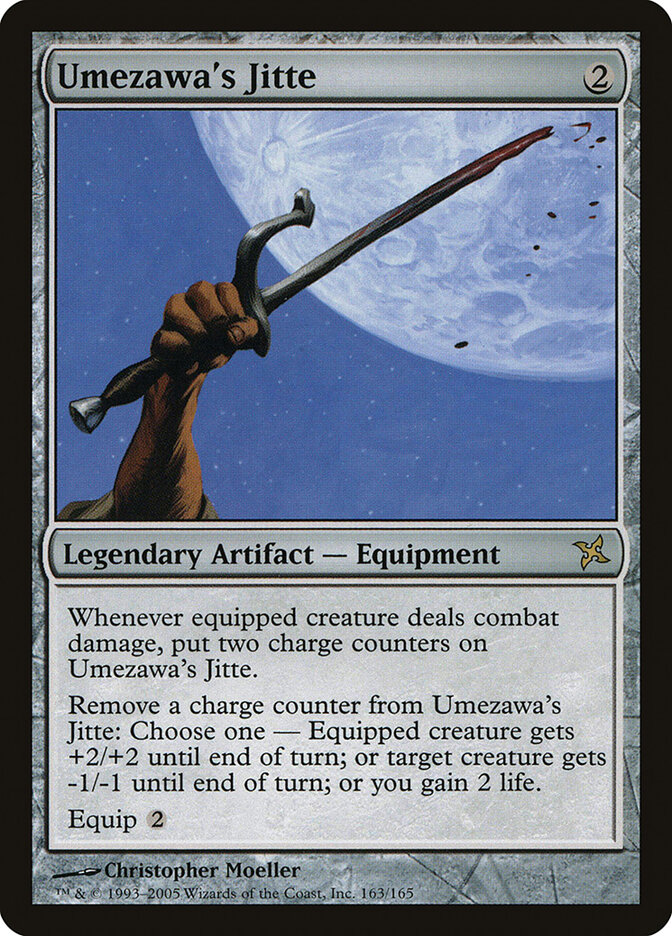 Umezawa's Jitte, Betrayers of Kamigawa · 163/165