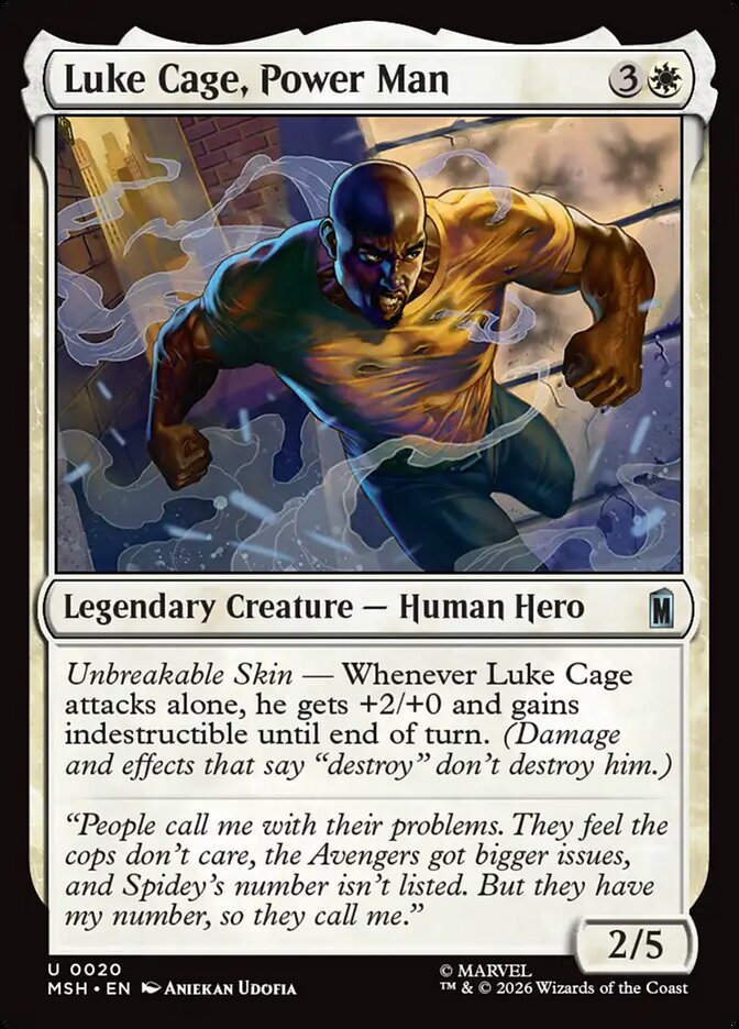 Luke Cage, Power Man, Marvel Super Heroes · 0020