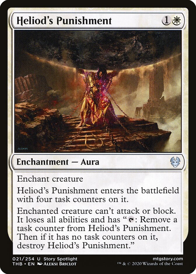 Heliod's Punishment, Theros Beyond Death · 021/254