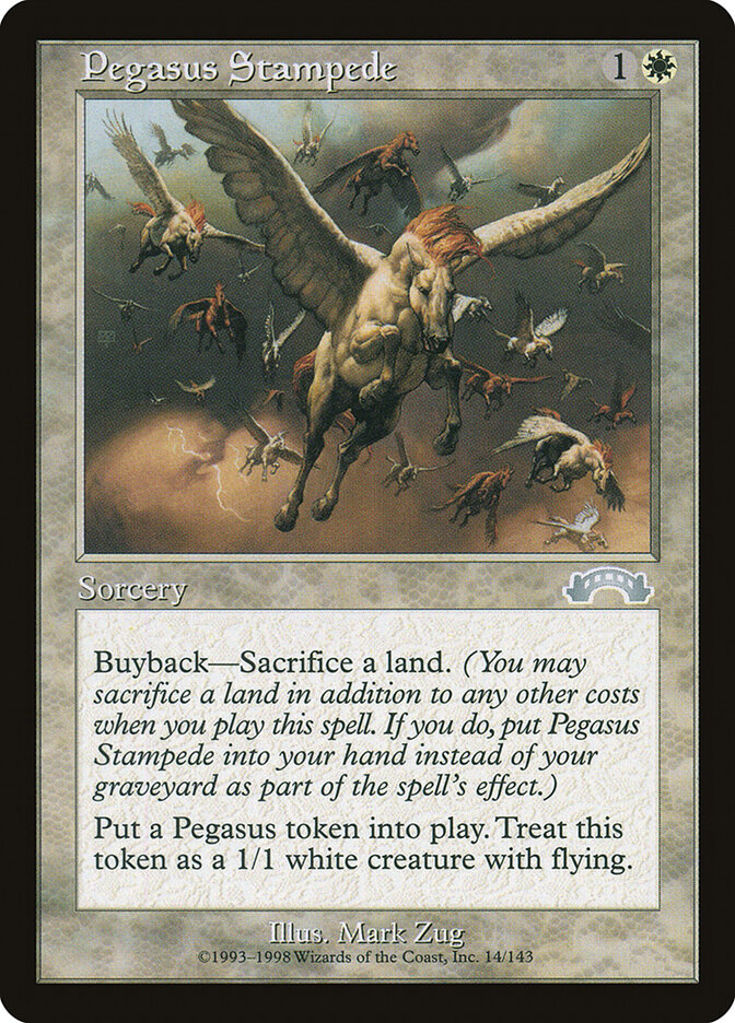 Pegasus Stampede, Exodus · 14/143
