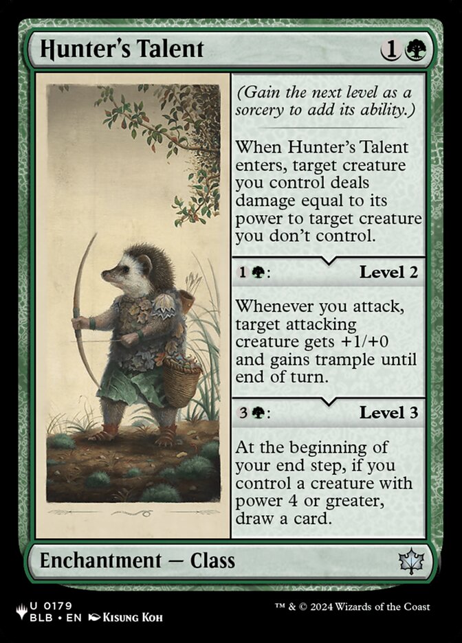 Hunter's Talent, The List · blb-179