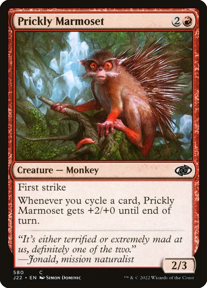Prickly Marmoset, Jumpstart 2022 · 580
