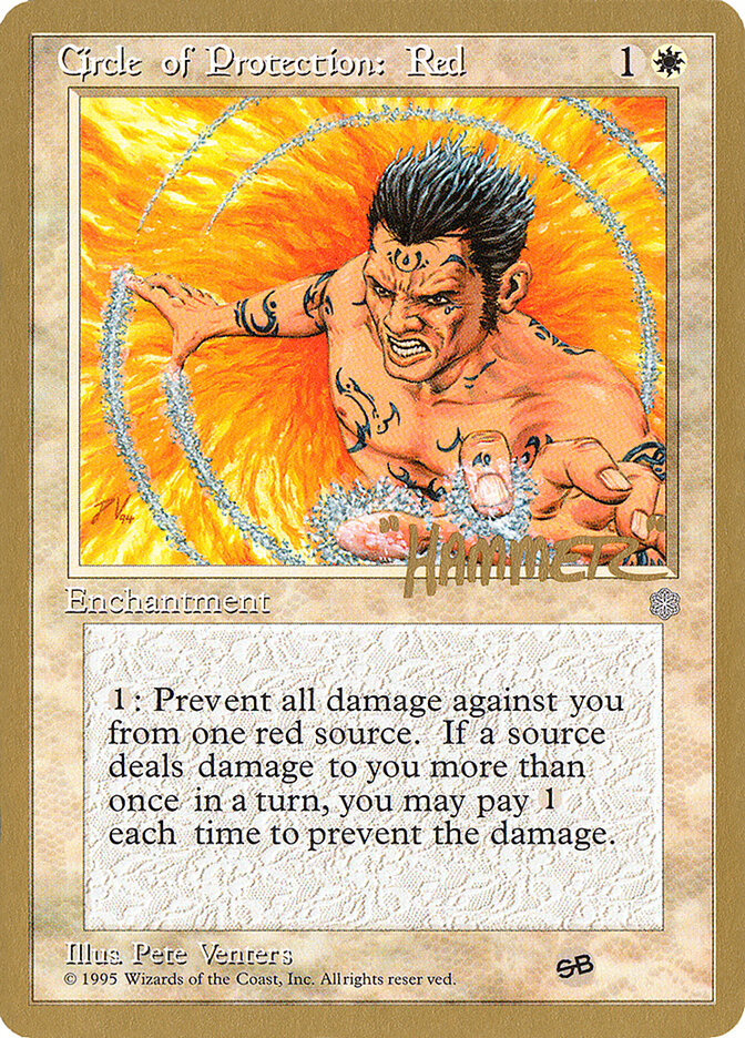 Circle of Protection: Red, Pro Tour Collector Set · shr15sb