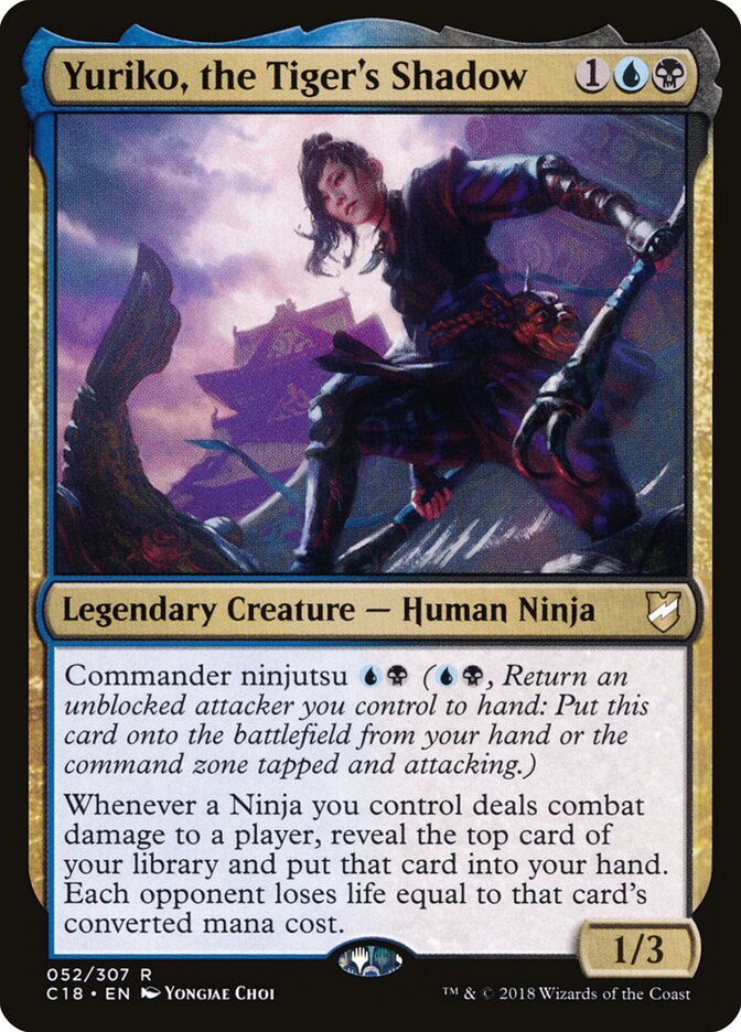 Yuriko, the Tiger's Shadow, Commander 2018 · 052/307