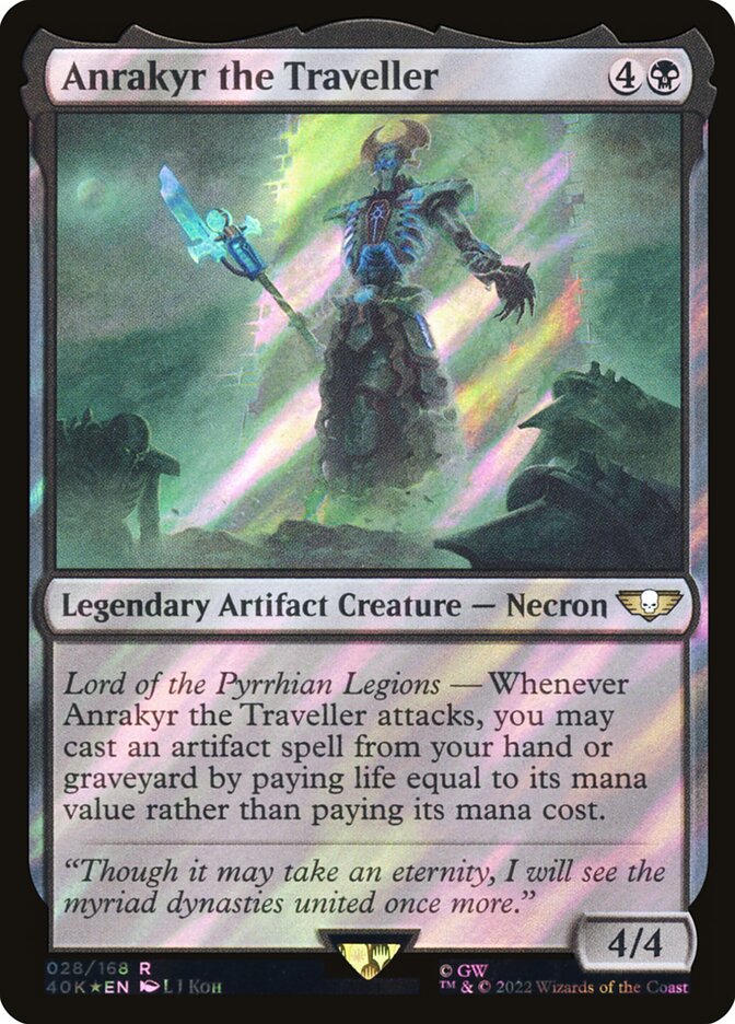 Anrakyr the Traveller, Warhammer 40,000 Commander · 28-star