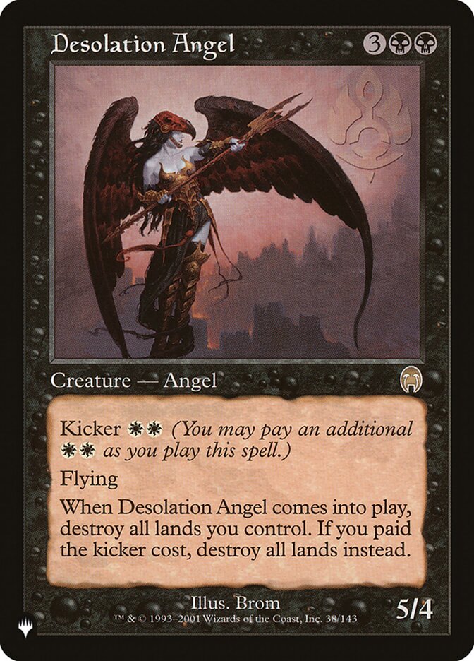 Desolation Angel, The List · apc-38