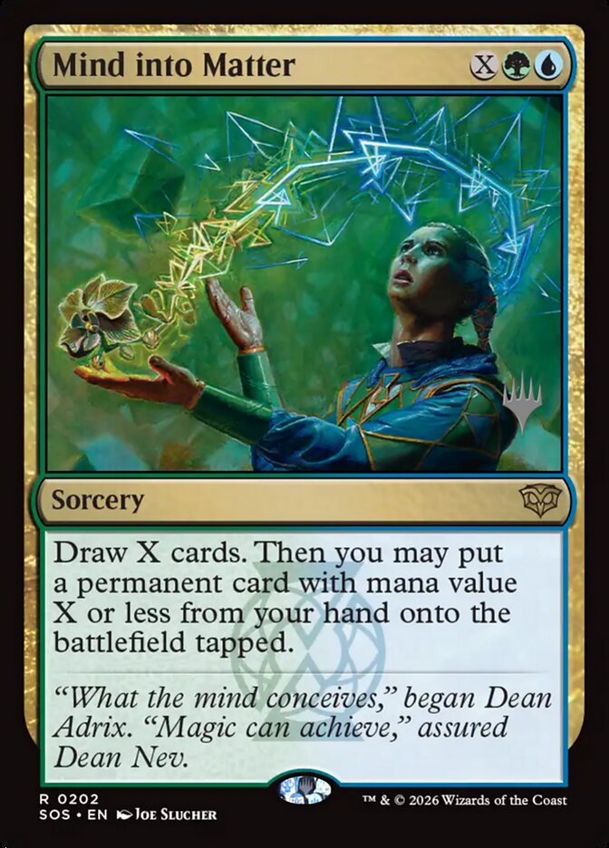 Mind into Matter, Secrets of Strixhaven Promos · 0202