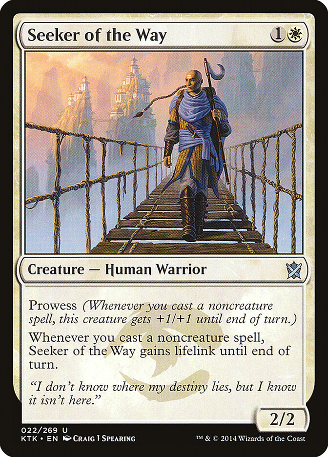 Seeker of the Way, Khans of Tarkir · 022/269