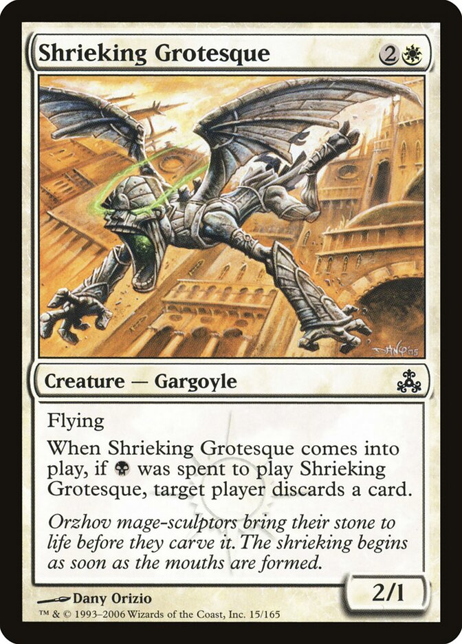Shrieking Grotesque, Guildpact · 15/165