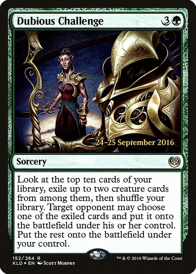 Dubious Challenge, Kaladesh Promos · 152/264