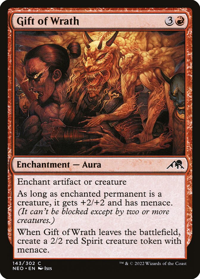 Gift of Wrath, Kamigawa: Neon Dynasty · 143/302