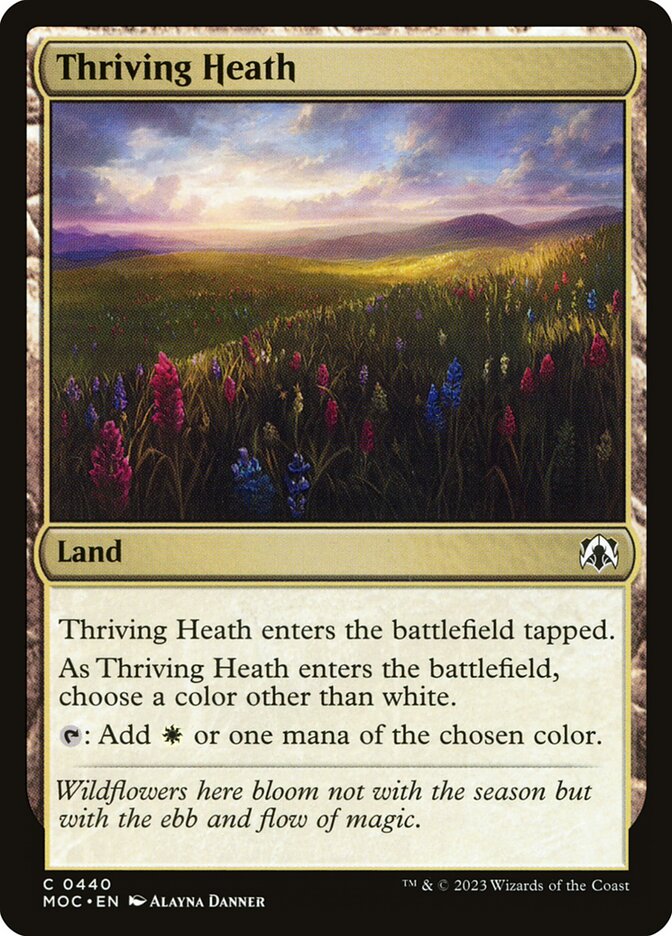 Thriving Heath, March of the Machine Commander · 0440
