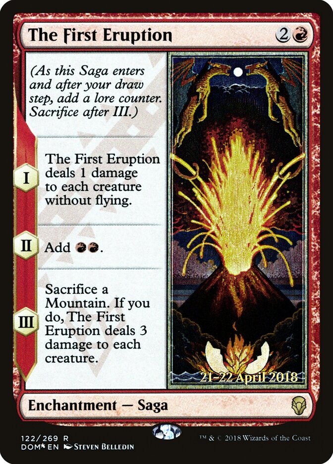 The First Eruption, Dominaria Promos · 122/269