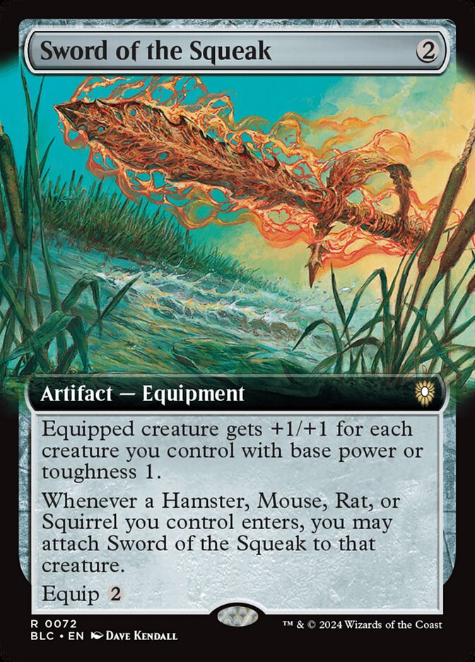Sword of the Squeak, Bloomburrow Commander · 0072