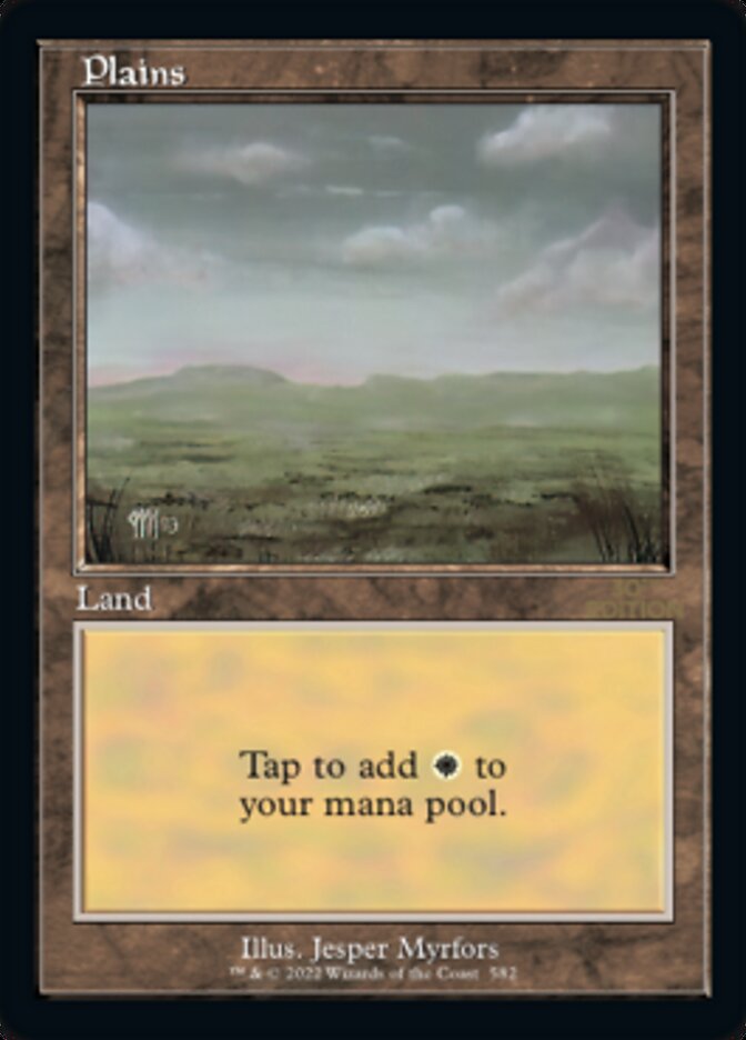 Plains, 30th Anniversary Edition · 582/594