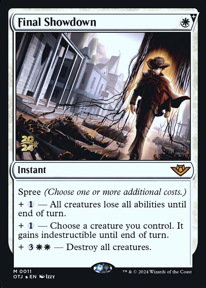 Final Showdown, Outlaws of Thunder Junction Promos · 0011