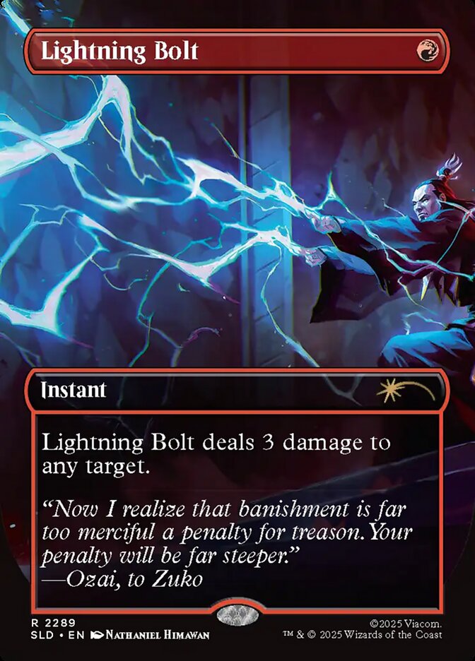 Lightning Bolt, Secret Lair Drop · 2289