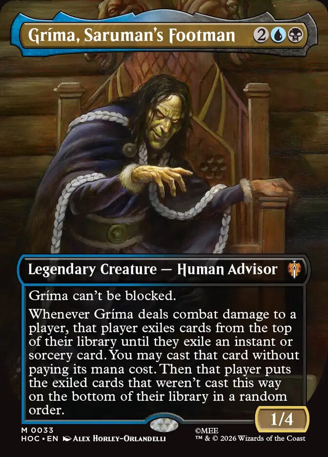 Gríma, Saruman's Footman, The Hobbit Eternal · 0033