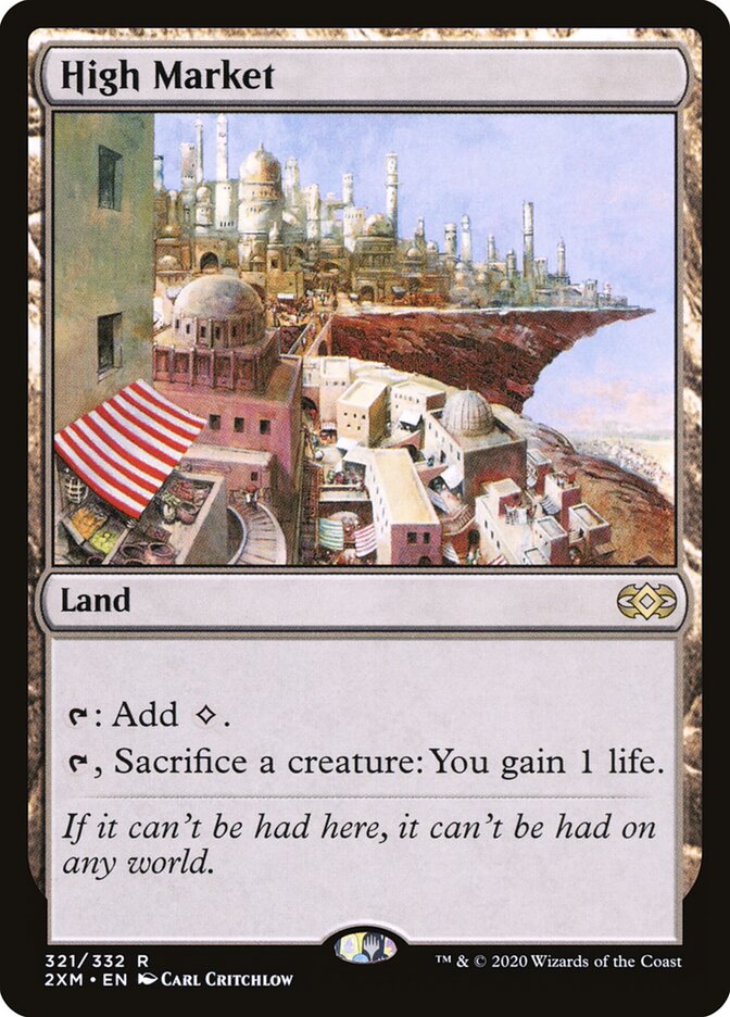 High Market, Double Masters · 321/332