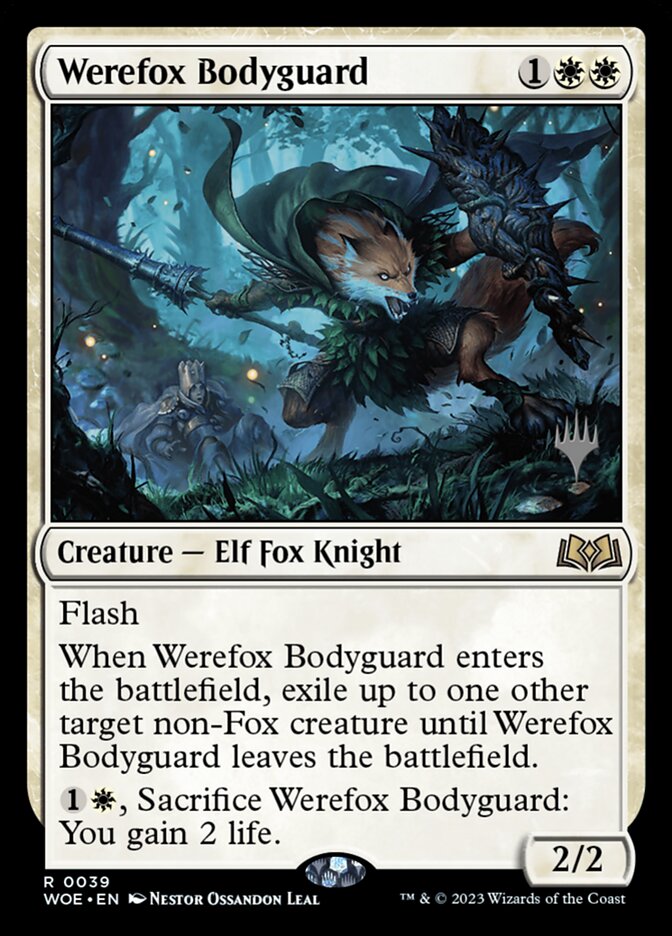 Werefox Bodyguard, Wilds of Eldraine Promos · 0039