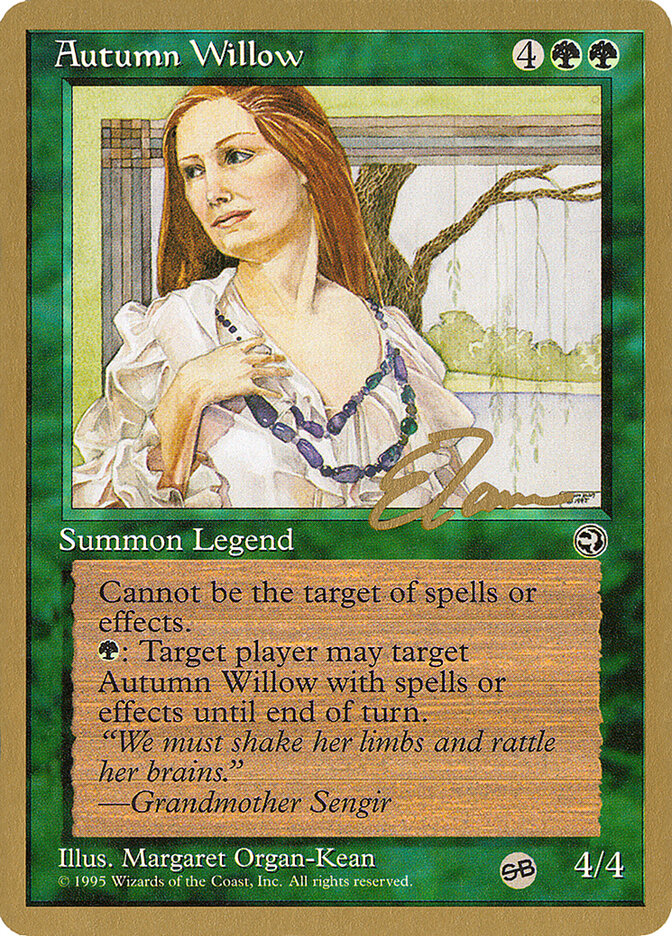 Autumn Willow, Pro Tour Collector Set · et83sb
