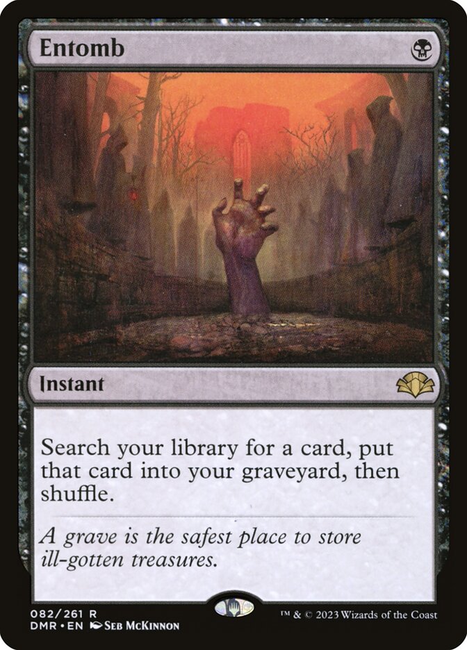 Entomb, Dominaria Remastered · 082/261