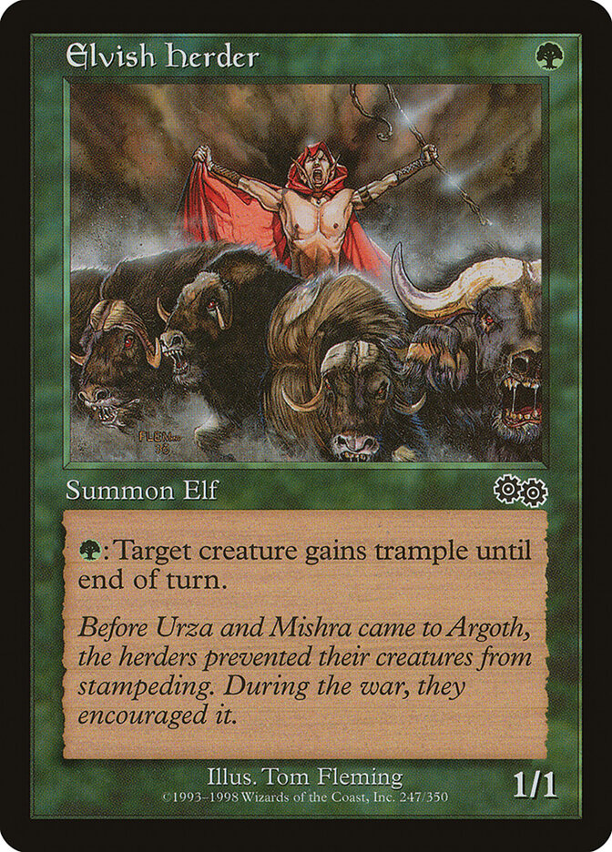 Elvish Herder, Urza's Saga · 247/350