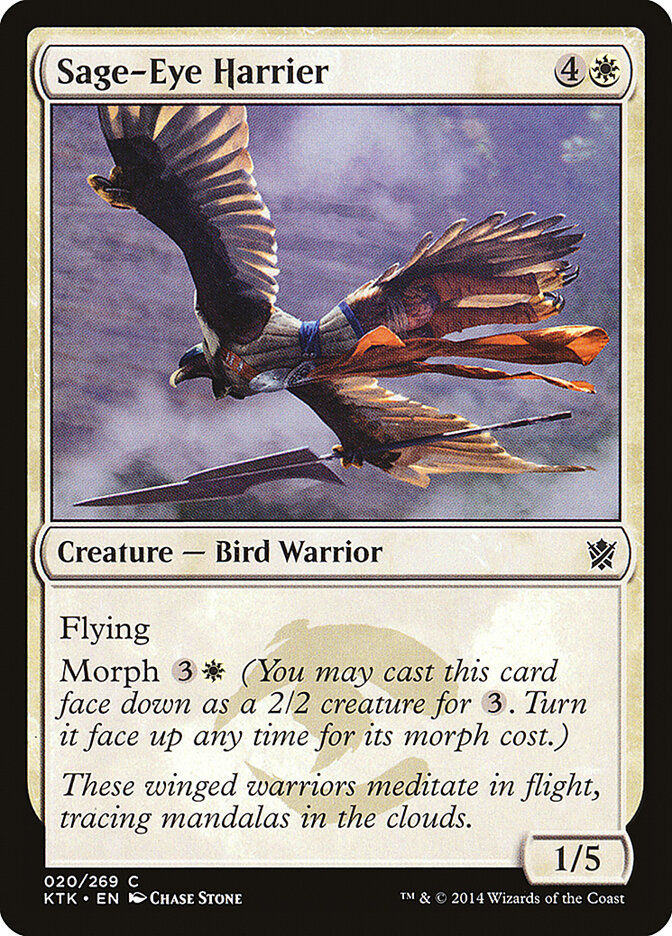 Sage-Eye Harrier, Khans of Tarkir · 020/269