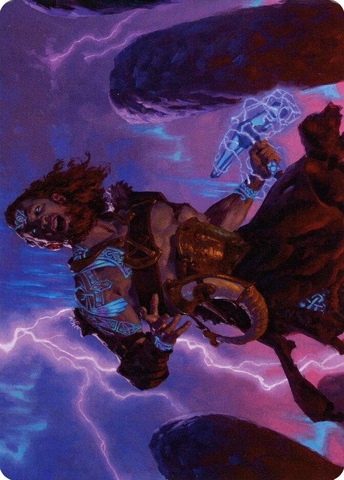 Toralf, God of Fury // Toralf, God of Fury, Kaldheim Art Series · 039