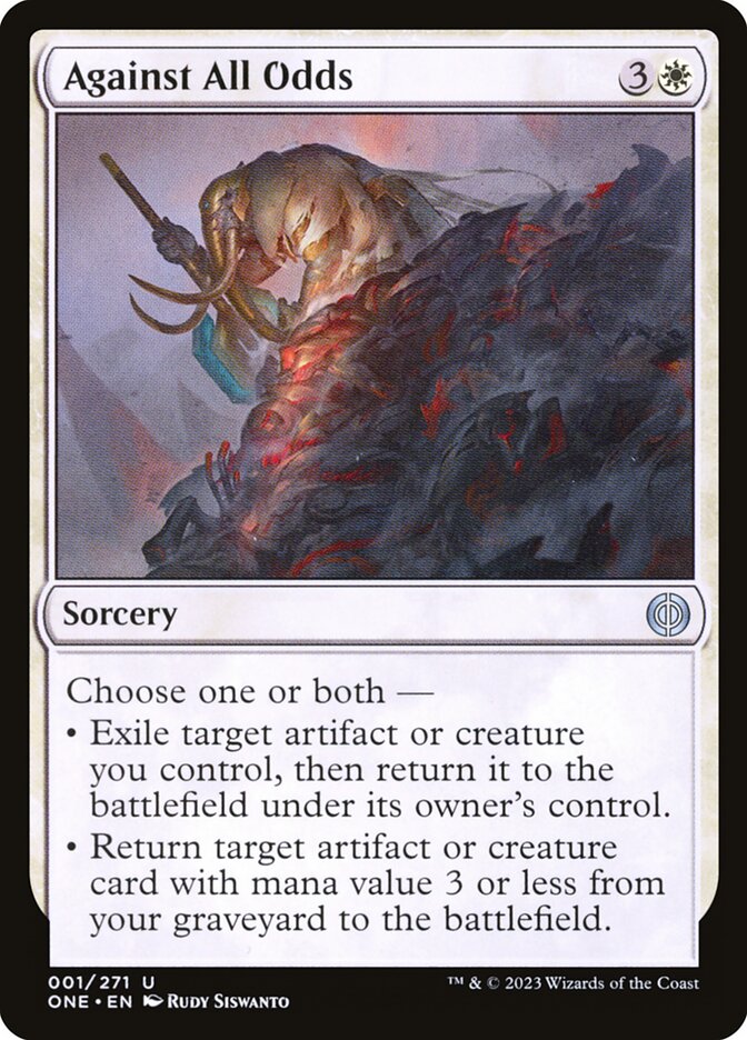 Against All Odds, Phyrexia: All Will Be One · 001/271