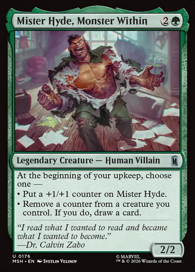 Mister Hyde, Monster Within, Marvel Super Heroes · 0176