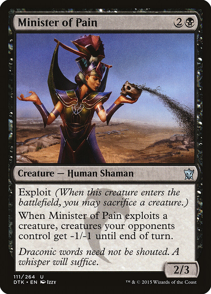 Minister of Pain, Dragons of Tarkir · 111/264