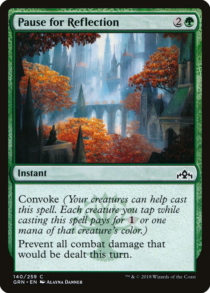 Pause for Reflection, Guilds of Ravnica · 140/259
