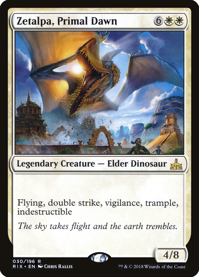 Zetalpa, Primal Dawn, Rivals of Ixalan · 030/196