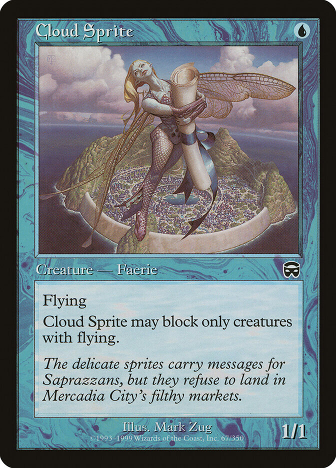 Cloud Sprite, Mercadian Masques · 67/350
