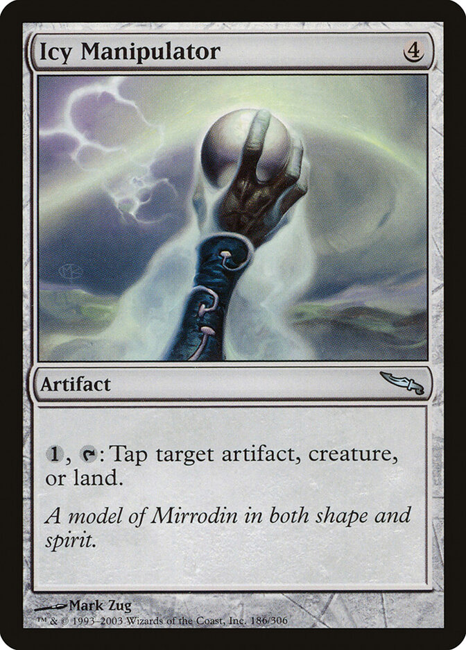 Icy Manipulator, Mirrodin · 186/306