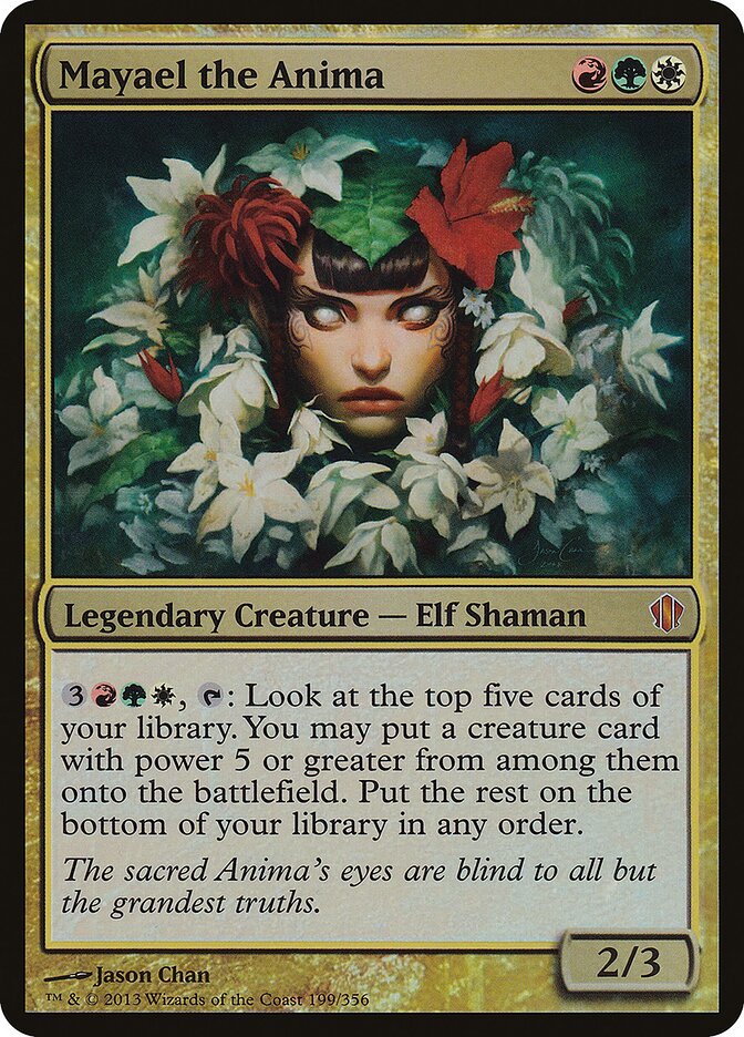 Mayael the Anima, Commander 2013 Oversized · 199