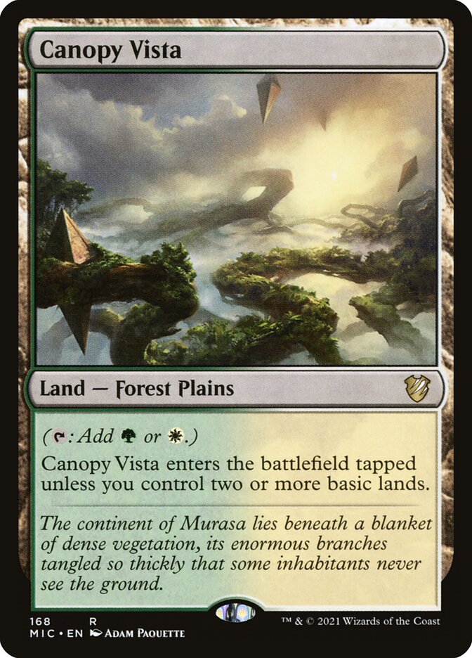 Canopy Vista, Midnight Hunt Commander · 168