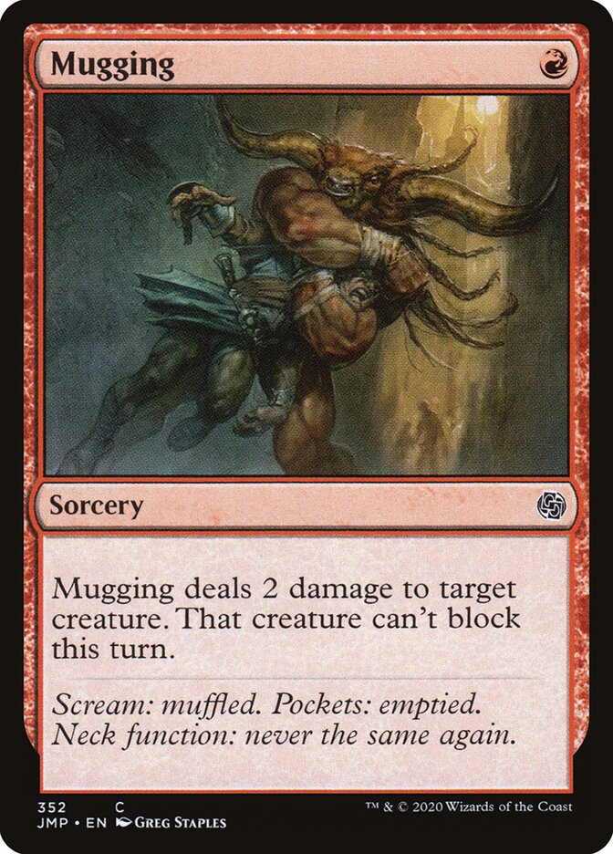 Mugging, Jumpstart · 352