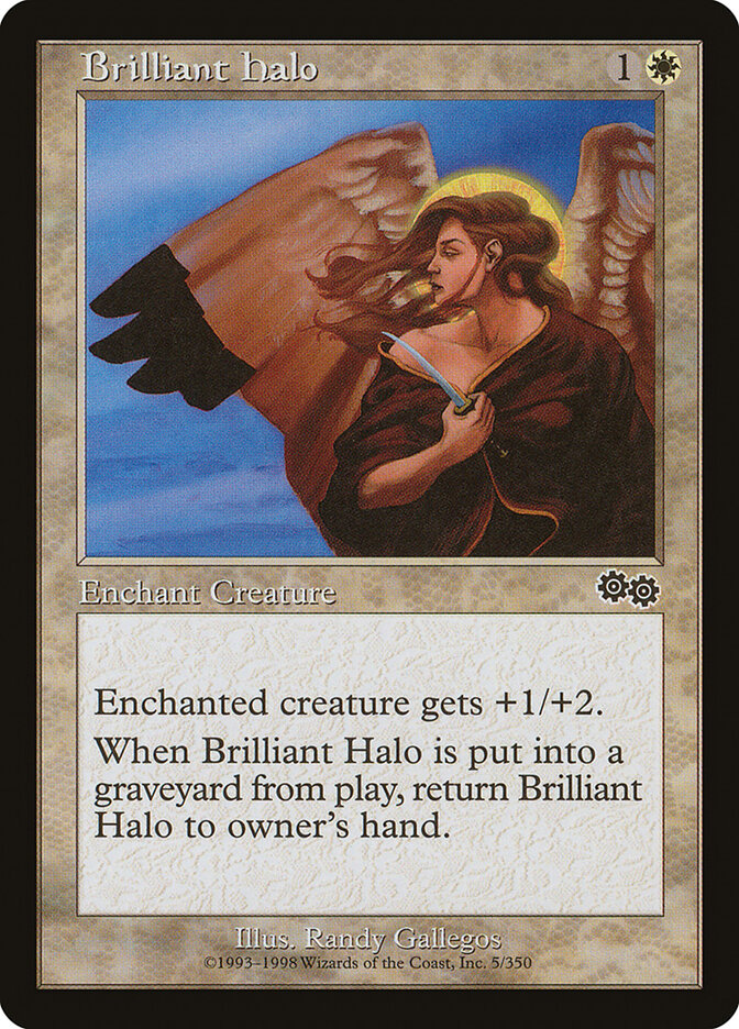 Brilliant Halo, Urza's Saga · 5/350