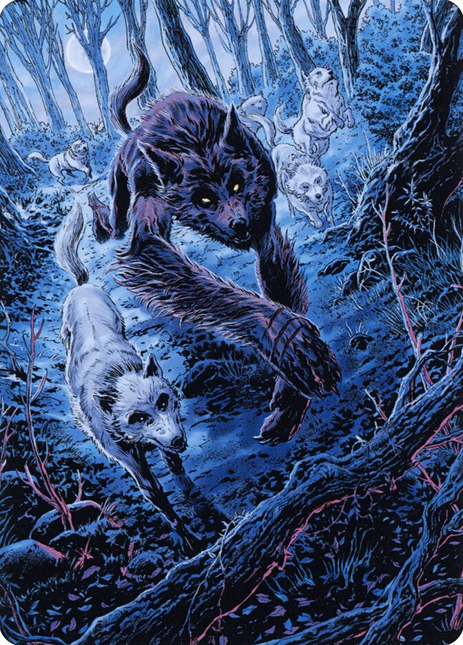 Untamed Pup // Untamed Pup, Midnight Hunt Art Series · 077