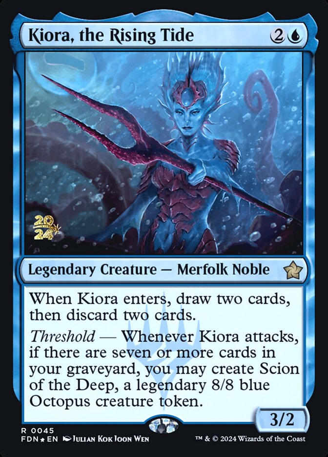 Kiora, the Rising Tide, Foundations Promos · 0045