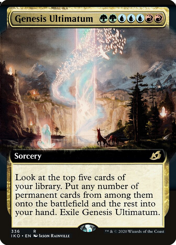 Genesis Ultimatum, Ikoria: Lair of Behemoths · 336