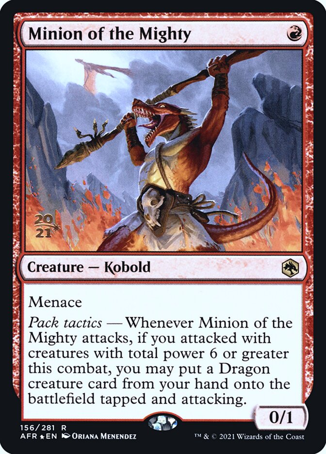 Minion of the Mighty, Adventures in the Forgotten Realms Promos · 156/281
