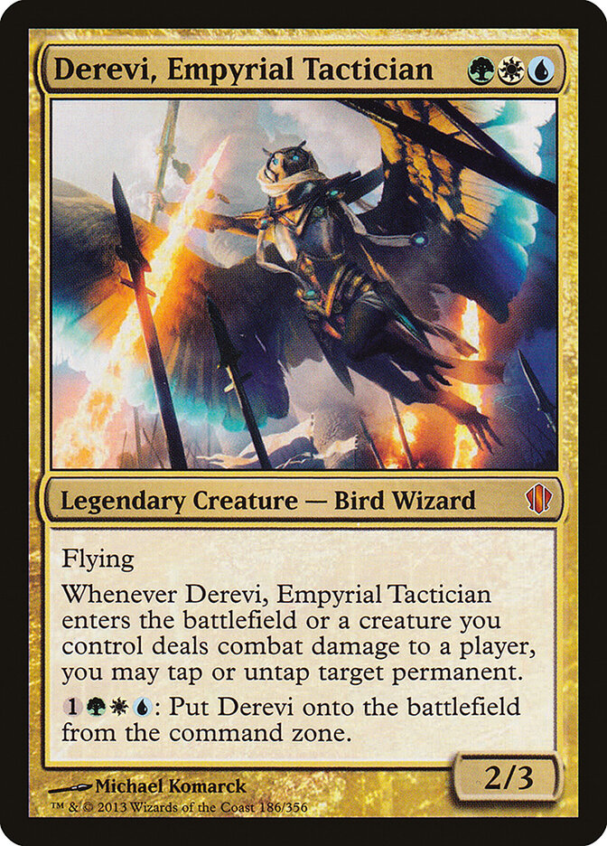 Derevi, Empyrial Tactician, Commander 2013 · 186/356