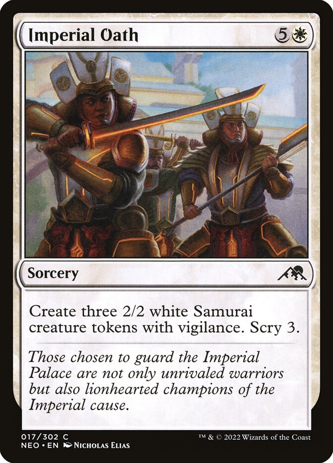 Imperial Oath, Kamigawa: Neon Dynasty · 017/302