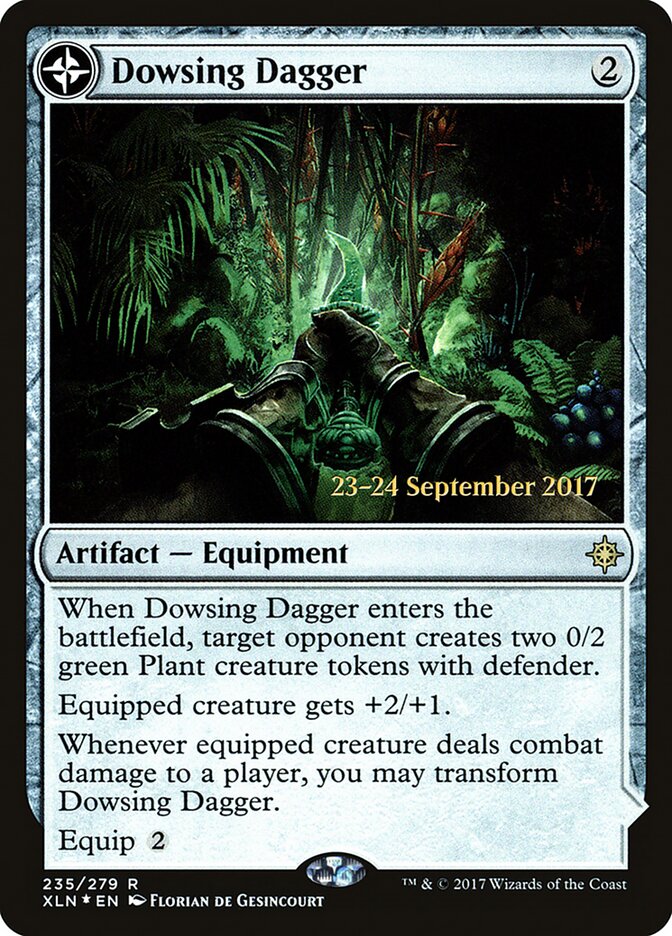 Dowsing Dagger // Lost Vale, Ixalan Promos · 235/279
