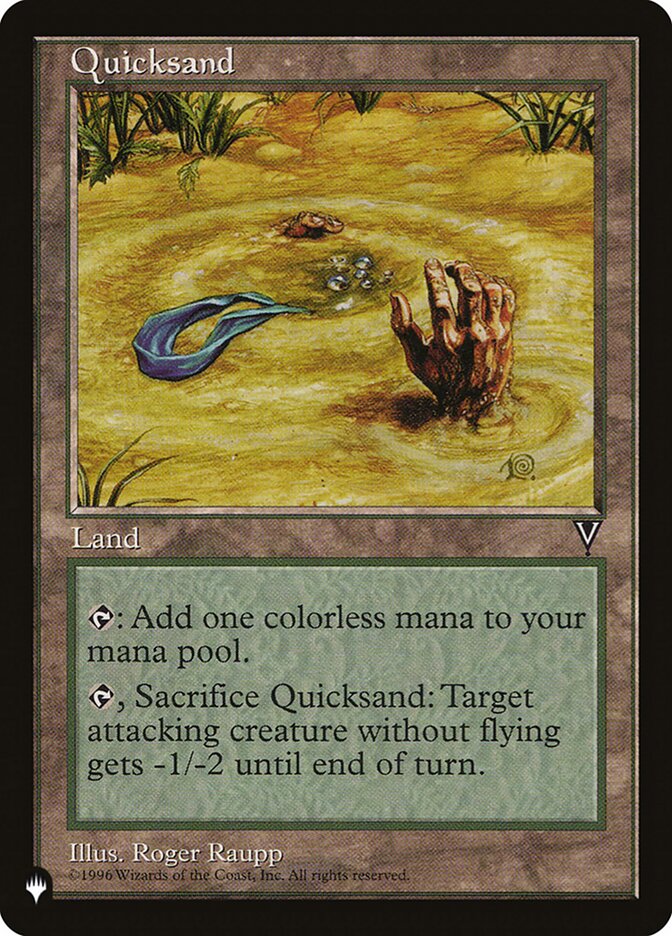 Quicksand, The List · vis-166